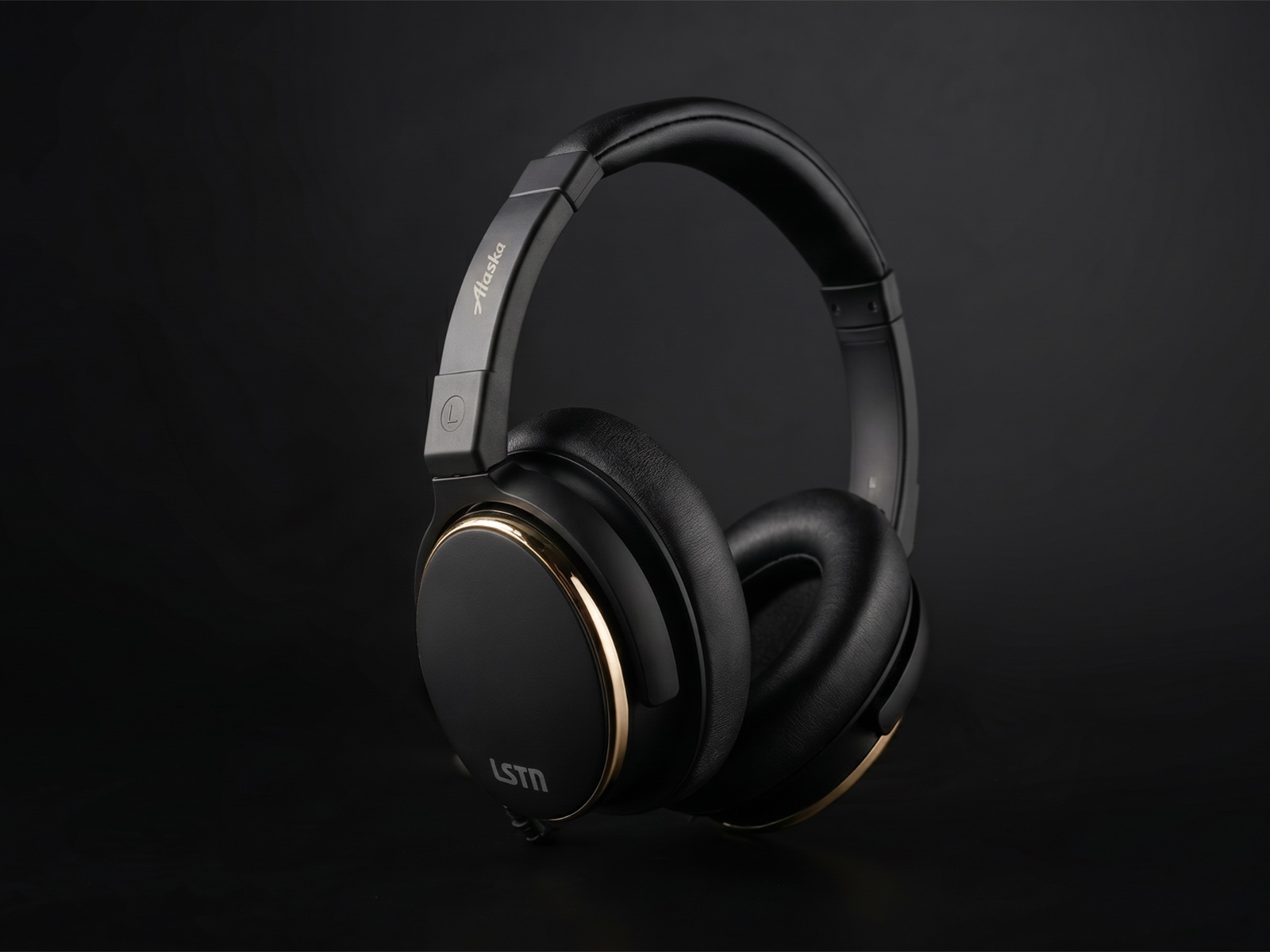 Alaska Airlines headphones designed with LSTN